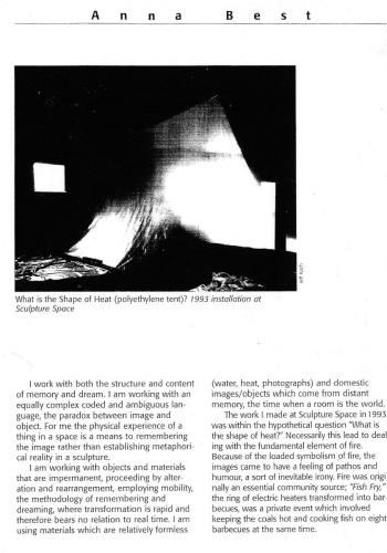 What is the shape of heat blurb