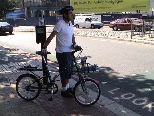 DAPPLE bike measuring pollution