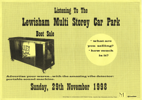 boot sale leaflet