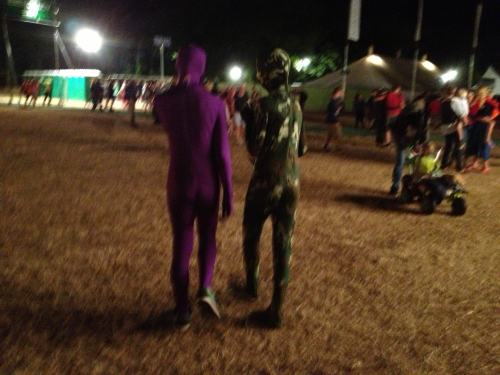 purple man womad